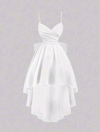 Amira Bow-Back Tiered Dress