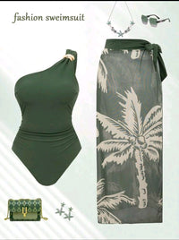 Palma Swimsuit & Palm Sarong Set